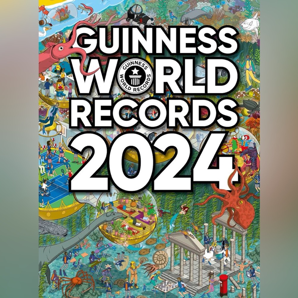 Guinness World Records 2024 Colorful Edition